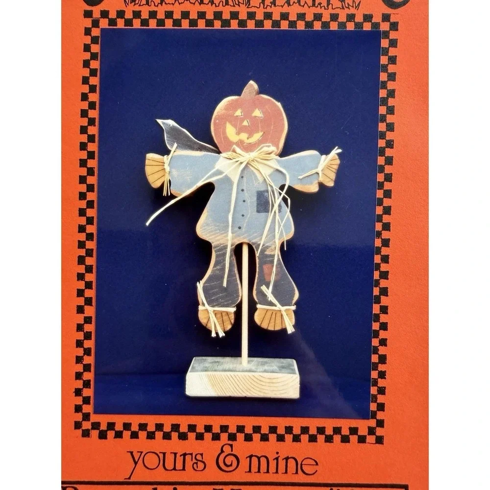 Own Hands Yours & Mine PUMPKIN HEAD # 301‎ Tole Paint Pattern Packet UC